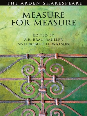 cover image of Measure For Measure